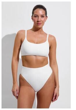 NEW LEFT ON FRIDAY Pool Days Bikini Top D+ Size Medium